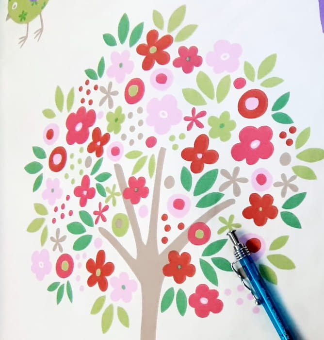 Tela infantil árboles 280 - 5