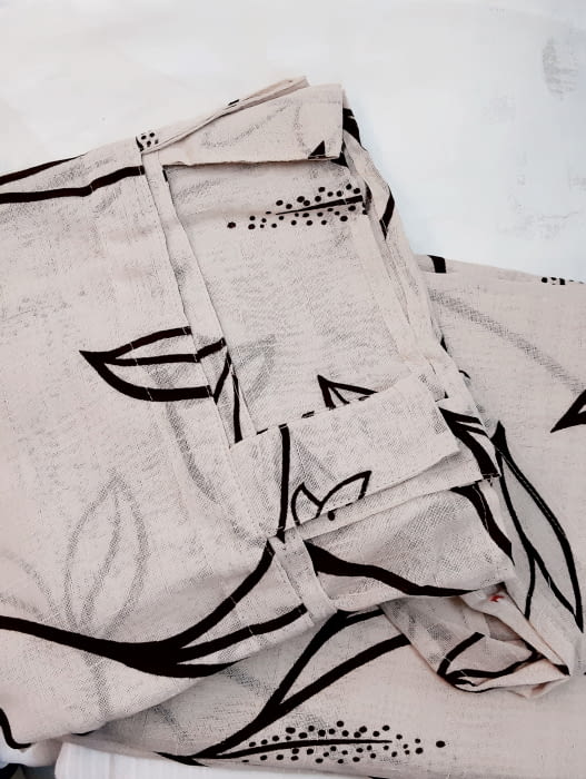 1 visillo ramas marrón - 1