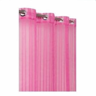 Visillos confeccionados Marien fucsias