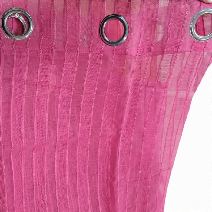 Visillo confeccionado Marien fucsia - 1