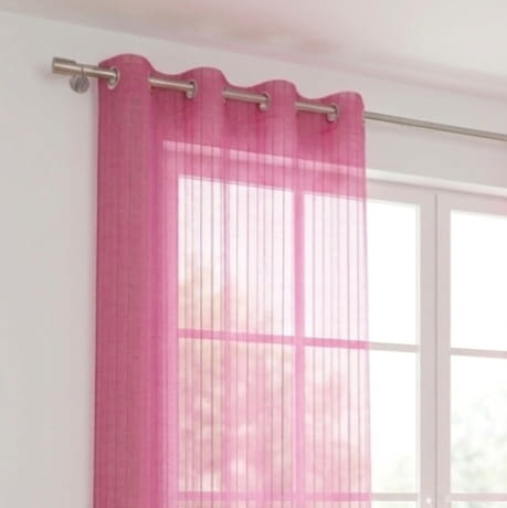 Visillo confeccionado Marien fucsia - 3