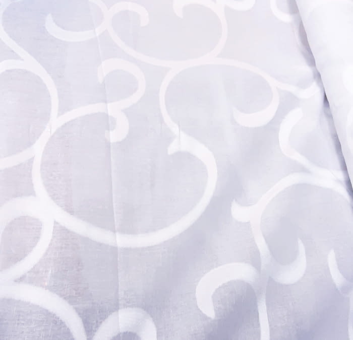 Tela visillo adamascado 115 x 300 = 16 € - 2