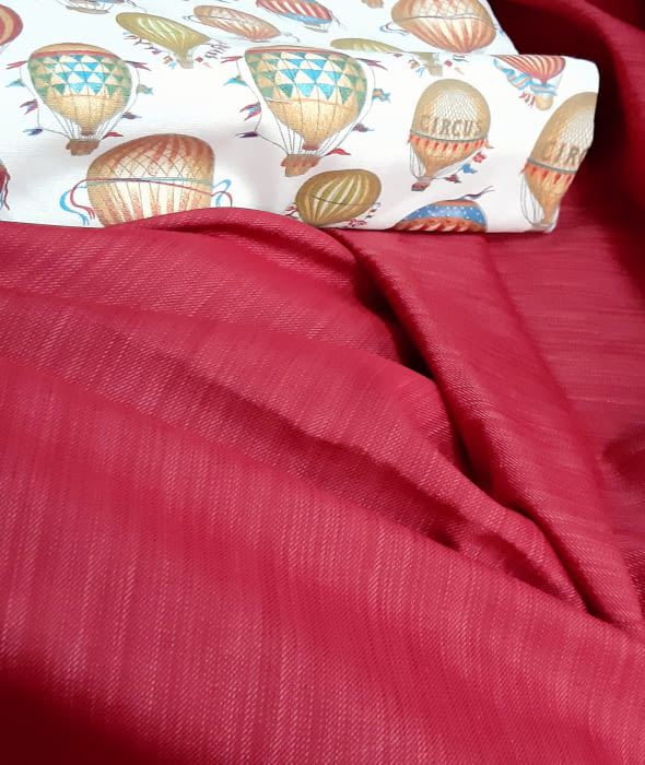 Tela rojo granate 280 - 3