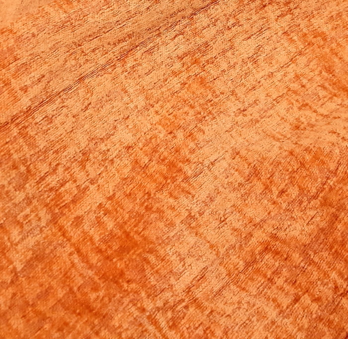 Tela tapicería chenilla naranja 140 x 145 - 4