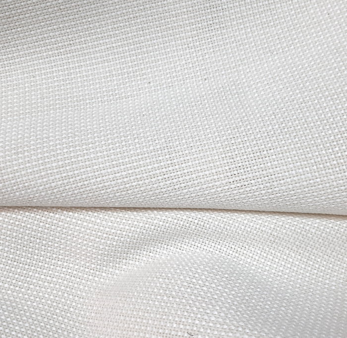 Tela italiana trama saco beige - 1