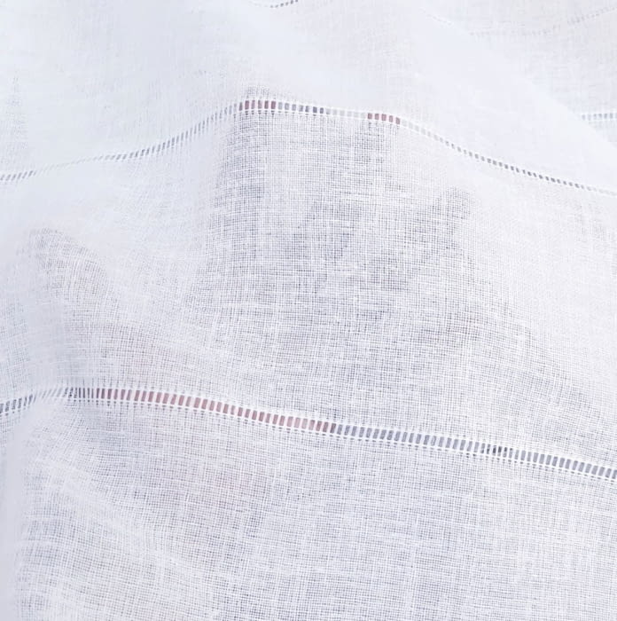 Tela visillo vainicas blanco - 3