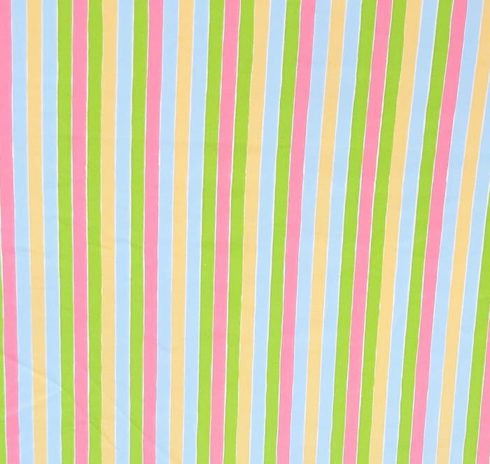 Tela algodón rayas pistacho 80 x 160