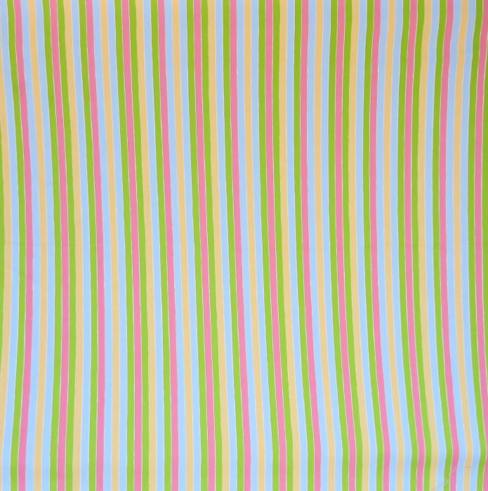 Tela algodón rayas pistacho 80 x 160 - 1