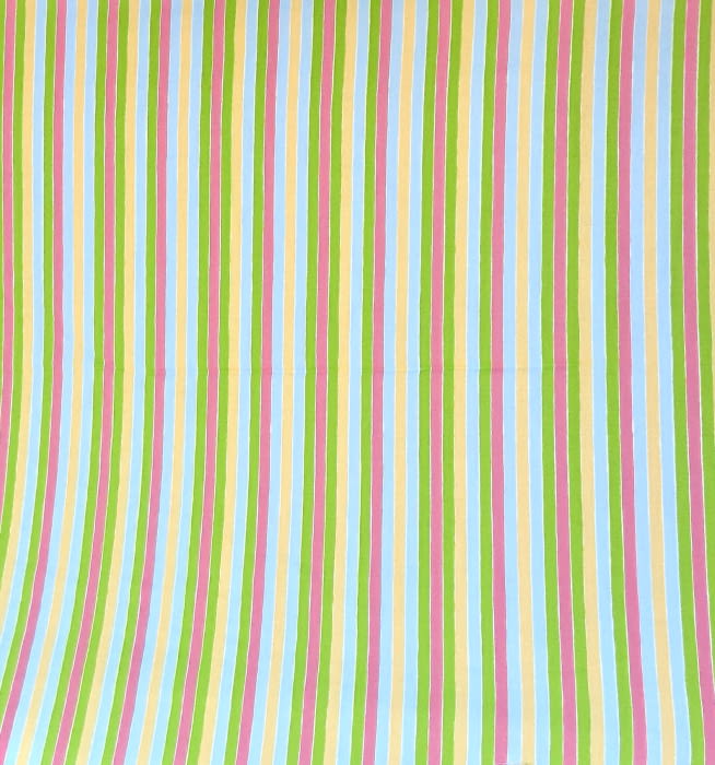 Tela algodón rayas pistacho 80 x 160 - 3