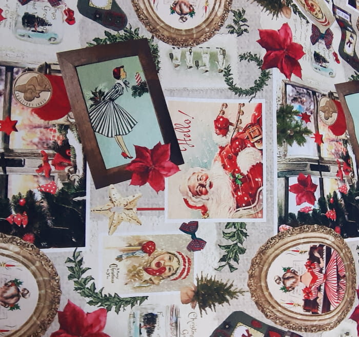 Tela Navidad original 280 - 1