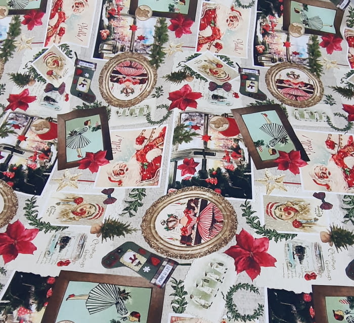 Tela Navidad original 280 - 3