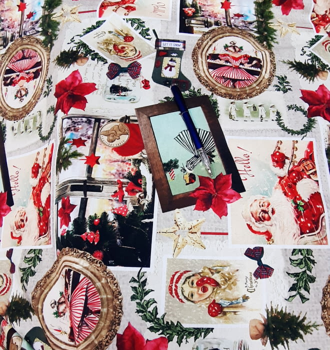 Tela Navidad original 280 - 4