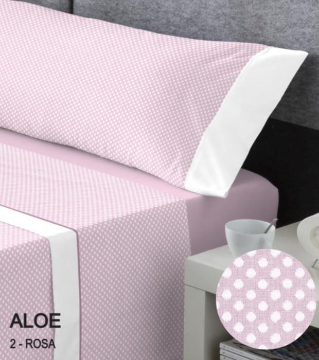 Juegos sábanas topos rosas. Cama: 135