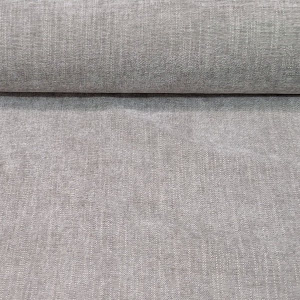 Tela chenilla Marco Polo gris - 3