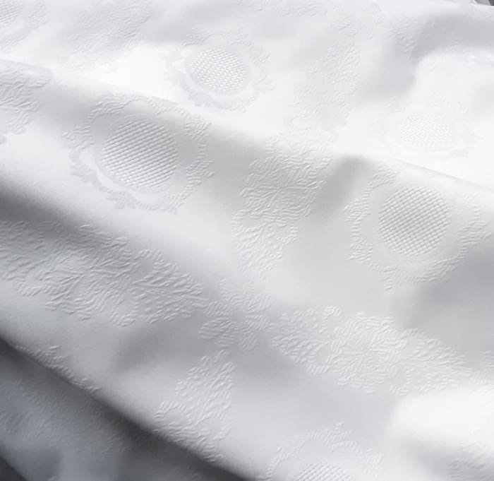 Tela mantelería adamascada 70 x 165 cm