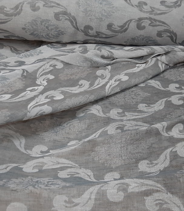 Tela visillo reversible gris italiano 300 - 1