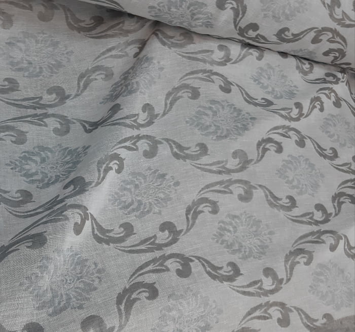 Tela visillo reversible gris italiano 300 - 2
