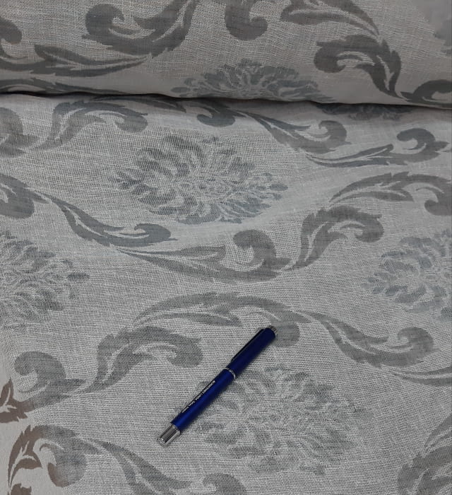 Tela visillo reversible gris italiano 300 - 4