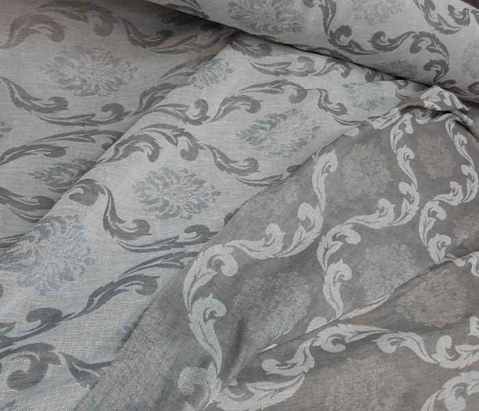 Tela visillo reversible gris italiano 300 - 6