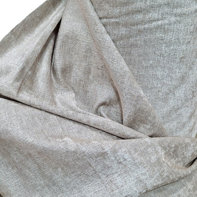 Tela chenilla terciopelo beige piedra - 1