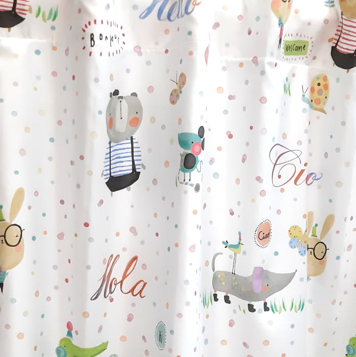 Cortinas confeccionadas infantiles 122 x 165 - 5
