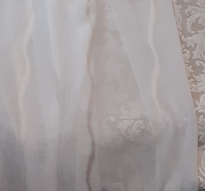 Tela visillo rayas sinuosas 300 - 5