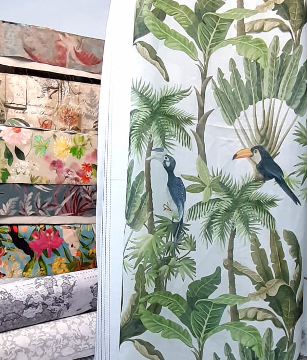 Tela visillo tucanes selva 280 OFERTA!!! - 3
