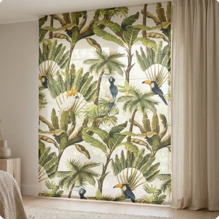 Tela visillo tucanes selva 280 OFERTA!!! - 4