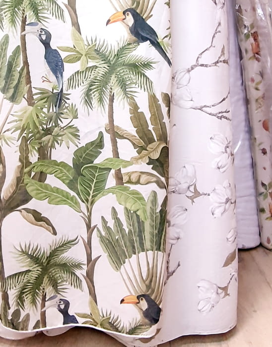 Tela visillo tucanes selva 280 OFERTA!!! - 4