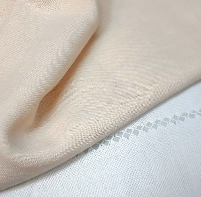 Tela visillo lino beige 1,20 x 1,50 m