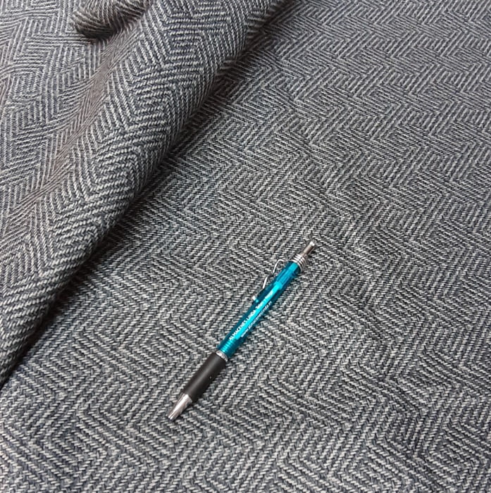 Tela tapicería Rombus gris 550