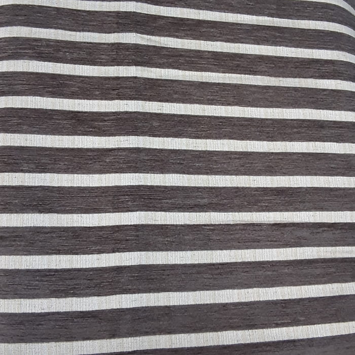Tela tapicería rayas marrón 70 x 170 - 4