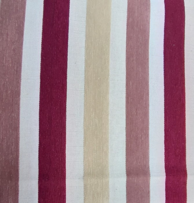 Tela tapicería rayas rosas 1,04 x 1,50 m. - 2