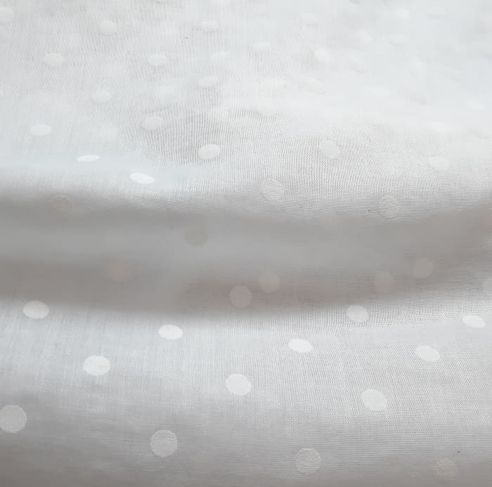 Tela visillo topos grandes 280 - 1