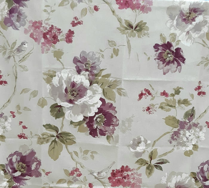 Tela cretona lila 110 x 110 - 3