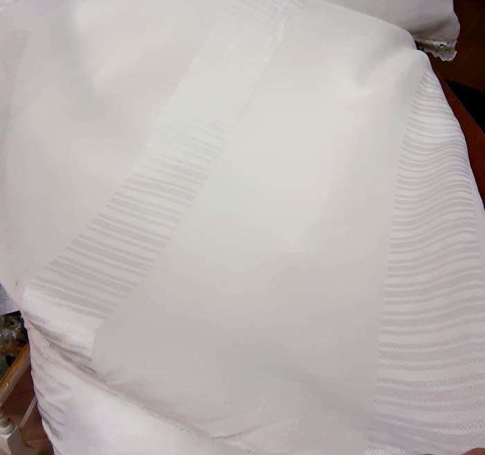 Tela visillo blanco raya elegance 300 - 3