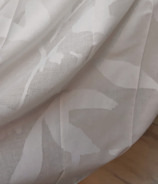 Tela visillo hojas bosque 300 - 3