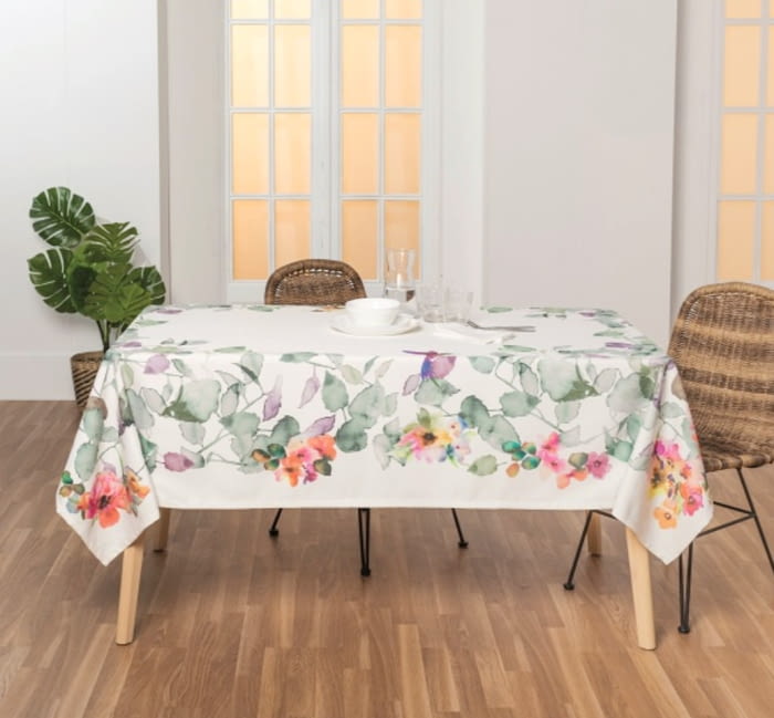 Manteles antimanchas colibríes