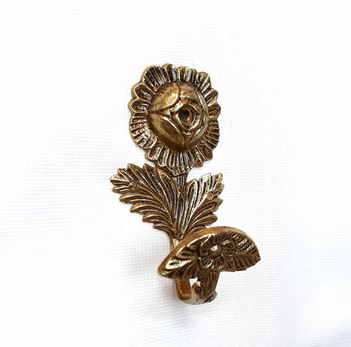 Alzapaño rosa dorado 10,5 cm - 1