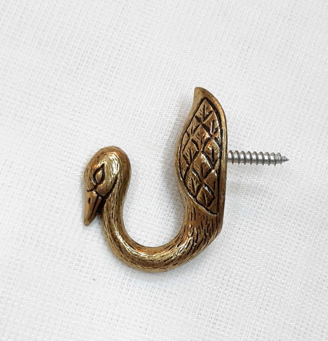 Alzapaño dorado pato 4,5 cm