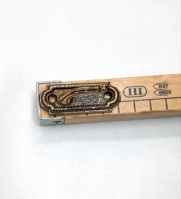 Alzapaño oro viejo 5 cm - 1