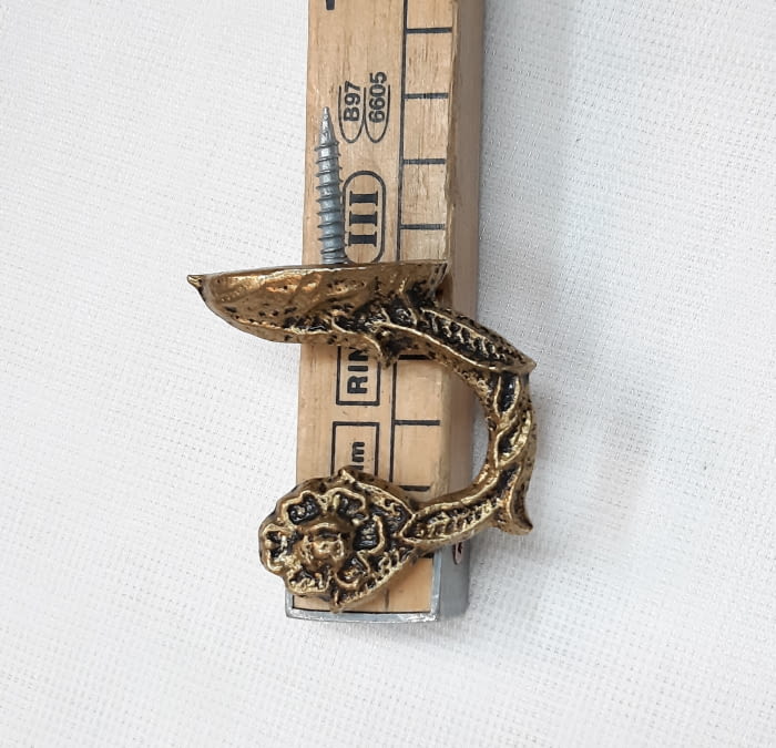 Alzapaño oro viejo 5,5 cm - 1