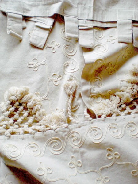 Cortinas artesanales