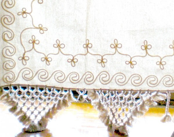 Cortinas artesanales - 2