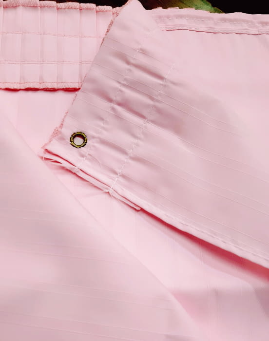 Cortina baño rosa 145 x 180 cm - 3