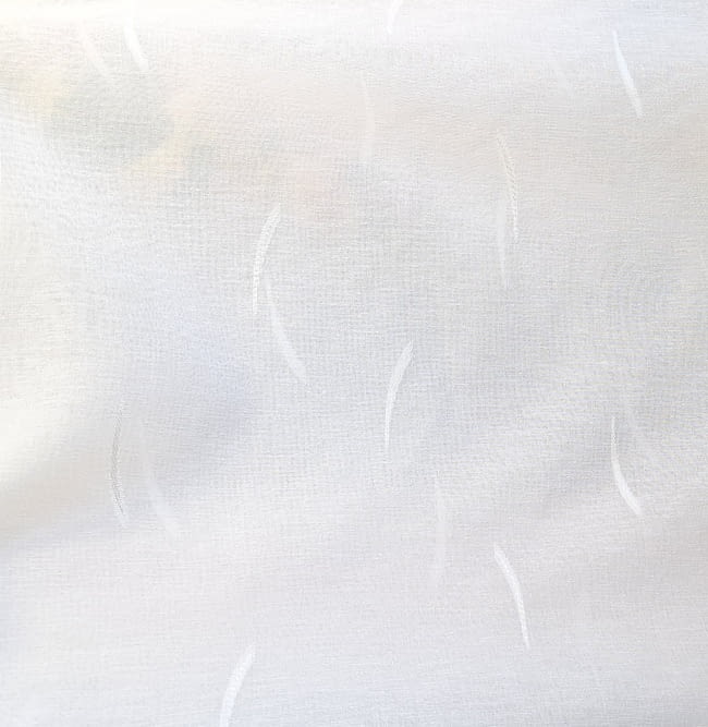 Tela visillo pluma 130 x 320 cm