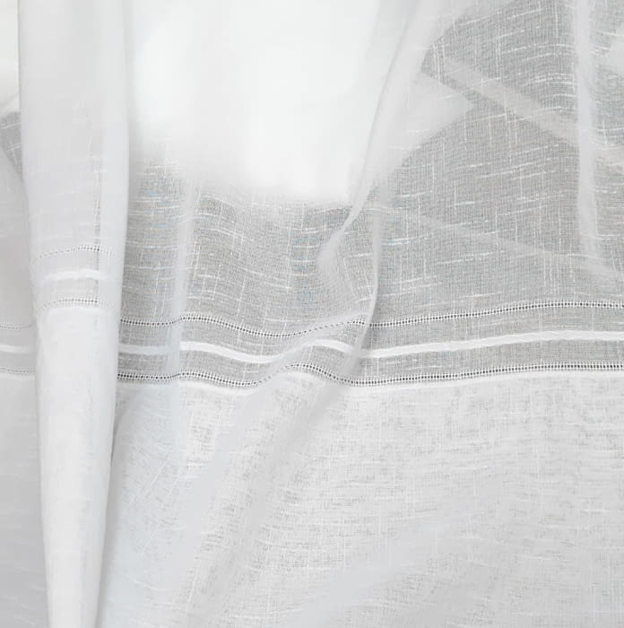 Tela visillo rústico vainica rombo 270 - 2