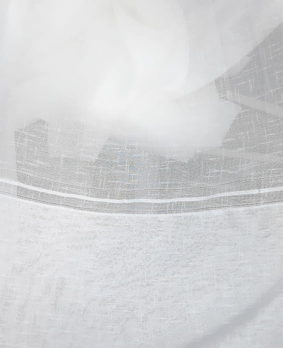 Tela visillo rústico vainica rombo 270 - 4