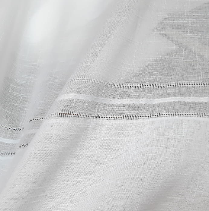 Tela visillo rústico vainica rombo 270 - 5