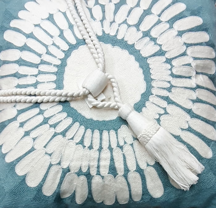 Abrazadera cordón crudo - 1